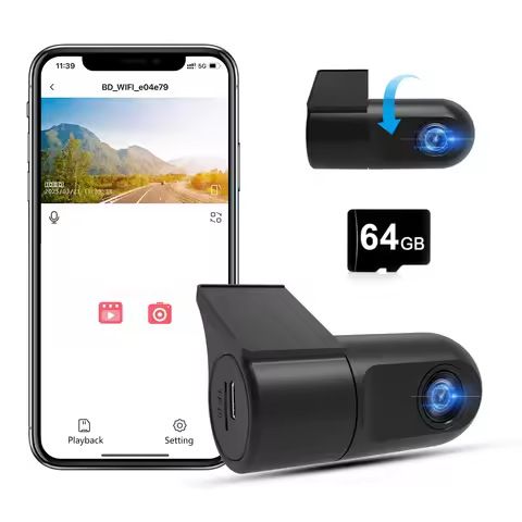 Junsun WiFi Car DVR Mini Pro HD Night Vision 1080P Dash Cam Recorder