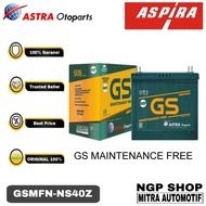 Aki Mobil Gs MF Ns40z - AKI GS Kering - Original GS astra