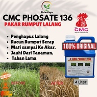 4L CMC Phosate136 Racun Rumput Dan Lalang Racun Rumput Paling Berkesan Racun Rumput Tahan Lama Weed 