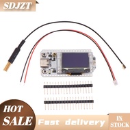 SDJZT Meshtastic WiFi HelTec Lora 32 V3พร้อมเคส ESP32 868MHz SX1262 OLED 0.96นิ้วแผงพัฒนา OLED สีฟ้า