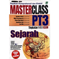 [Buku Rujukan] MasterClass Sejarah Tingkatan 1, 2, 3 PT3 (Sasbadi)