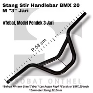 BMX Handlebar, 20 Inch BMX Bike, Short M Model 3 Spokes