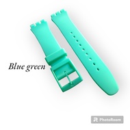 STRAP JAM TANGAN SWATCH 19MM STRAP JAM TANGAN SILICON ORIGINAL