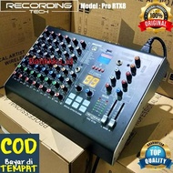 Mixer Recording Tech Pro Rtx8 Pro Rtx 8 Prortx8 Original 8Ch New Stok