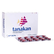 (1 Box) TANAKAN TABLET 40MG X 90'S (15'S X 6 STRIPS) EXP 04/2024 | Ginkgo BILOBA