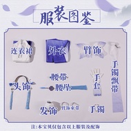 ชุด Cosplay เวอร์ชั่นต้นฉบับสำหรับผู้หญิง ชุดนางฟ้า Xishi สำหรับเล่นเกมในคอมพิวเตอร์ ชุดนักเรียนมัธย