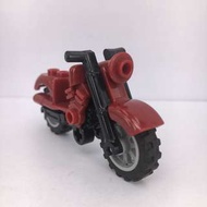 二手  LEGO Dark Red Motorcycle 樂高 棗紅色電單車 $25 MC03