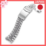 22mm Super J Louis JUB Metal Watch Band Compatible with Seiko 5 5KX SRPD51 SRPD71 SRPE83.