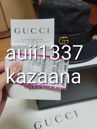 Gucci 黑色漁夫帽 99.9999新
