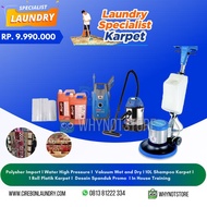 Paket Usaha Laundry Specialist Karpet