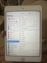 Apple iPad mini 4 Gold 64GB