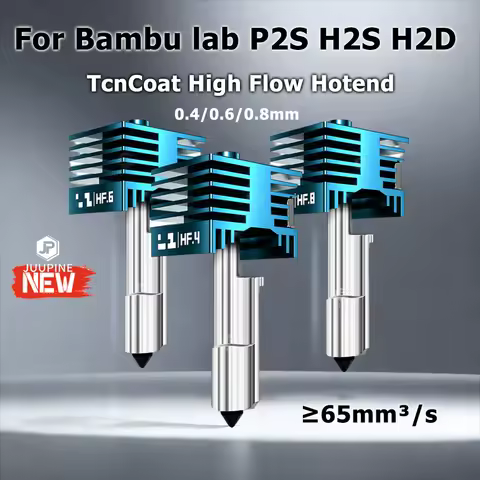 P2S H2S H2D High Flow Hotend for Bambu Lab Quick Swap Extruder Hardened Steel Print Head P2S Highflo