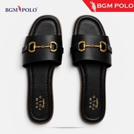 BGM POLO HORSEBIT SLIP ON SANDALS-BP-LH507SO-KC