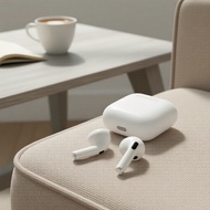 2025 Pro 4 TWS  5.3,  Fon Telinga Bluetooth 2025 Pro 4 TWS 5.3 dengan Mikrofon