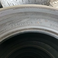 Bridgestone 255/70 R16 (Tayar kereta baru buka 53KM) Original Tayar