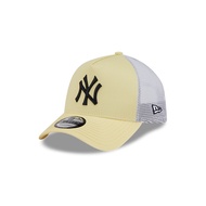 New Era หมวกรุ่น NEW YORK YANKEES COLOR ERA BABY YELLOW/ WHITE 9FORTY A-FRAME TRUCKER CAP