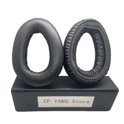 Ear Pads For Sennheíser PXC 550 PXC 550-II Wireless MB 660 Series Headphones 1 Pair Protein BlackLea