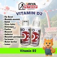 VITA EVO Vitamin D2 Anti Virus Prevents Flu, Panleukopenia, Calici, Herpes for Cats and Dogs Cat Sup