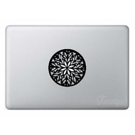 LAPTOP STICKER CIRCLE CUTTING STICKER LAPTOP DECAL CIRCLE