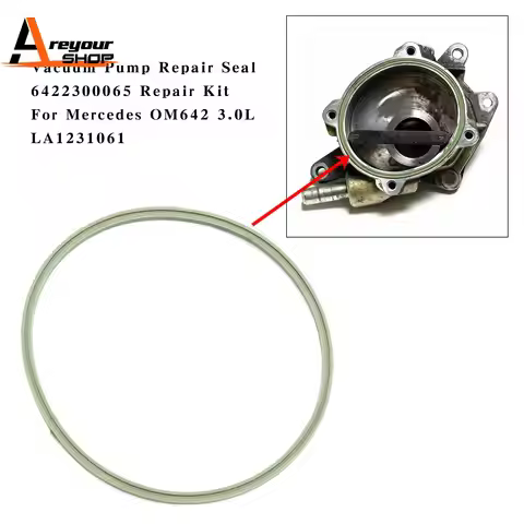 Vacuum Pump Repair Seal Repair Kit for Mercedes Benz OM642 3.0L diesel engine LA1231061 6422300065, 