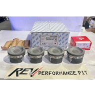 ART Piston 🇯🇵 for Myvi YRV K3 TURBO with Piston Rings ( Low Compression ) - with Skirt Coating