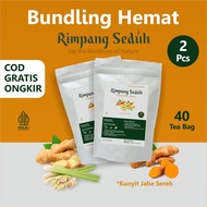 Njamucuy Bundling Hemat Rhizome Brewed 40 Tea Bags JSR ala dr Zaidul Akbar Healthy Spice Detox Drink