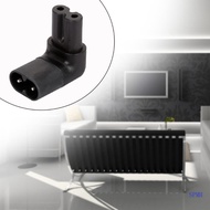 SUP Figure 8 IEC320 C7 to C8 90 Degree UP and Down Angled IEC C8 to C7 AC Power Adapter Male Female 