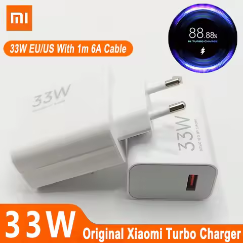 Xiaomi 33w Turbo Fast Charger Original EU US Adapter For Mi 10T Redmi 15 Pad 2 Pro 15C K30 K40 Poco 