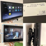 32inch Sony Bravia TV with adjustable  rack 32寸Sony 智能上網電視連架  (可議價)