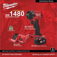 Milwaukee M18 1/2" Compact Impact Wrench