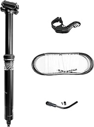 WFS Orvane Adjustable Air Cartridge Internal Routing 30.9mm Dropper Post Kit w/ Remote Lever and Cab