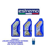 ESTREMO LUBRICANT 4T ESTER PLUS 15W50/10W40/10W50 1LITER 10W40 1.2LITER