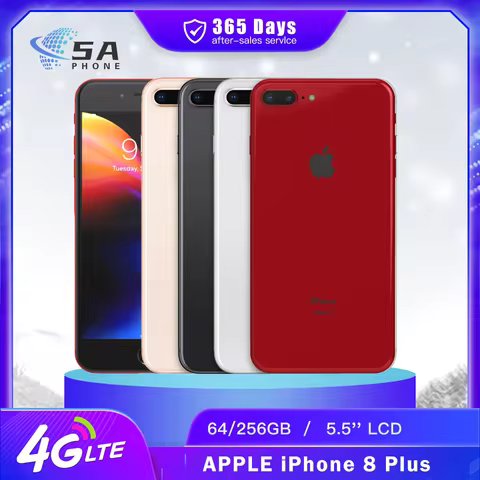 Original Apple iPhone 8 Plus 4G Mobile Phone 64GB/256GB Retina IPS LCD 5.5'' 3D Touch True Tone 12MP