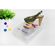 1PC Plastic Box DIY Transparent Shoes Box Shoes Box