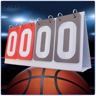 Eigell Number Score Board Accessories Score Keeper Manual Score Cards 4 digits Sports
