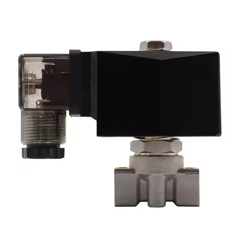 0.5~150 Bar 304 Stainless Steel High Pressure Normally Closed Solenoid Valve Orifice 6mm G or NPT 1/