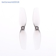 [modamaven] 2 Pairs Crossover Aircraft Classic Grey Propeller HQprop 45MMX2 1.8inch 2- FPV Propeller