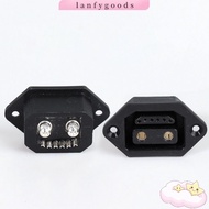 LANFYGOODSS Charger Connector Replacement Plug 2+6 E-Bike With Wire Lithium Battery Charging