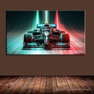 Canvas wall art posters F1 W12 E performance wallpaper painting living room picture print bed home d