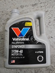 Valvoline Synpower 5W-40 機油 4公升
