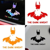 EAZYLIVING 1Pc Motorcycle Front Head Batman Window Sticker Body Style Stickers Reflective Bat Waterp