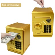 Mini ATM Piggy Bank ATM Machine Best Gift for Kids,Electronic Code Piggy Bank Money Counter Safe Box