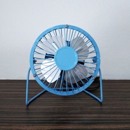 4" Metal Mini Fan (Blue)