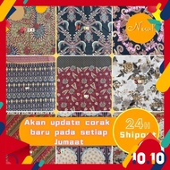 Borneo SARAWAK BATIK Fabric / Binder / Smooth BATIK Fabric / BATIK Glove Fabric / VIRAL BATIK Fabric