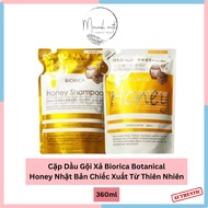 bag Japanese Botanical Honey Conditioner Shampoo 360ml Honey Extract Shampoo