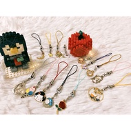 CUTE Trendy Handphone Mobile Strap Iphone Android User 🔥Readystock