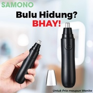 SAMONO Pencukur Bulu Hidung Shaver Hidung Nose Hair Trimmer S2001