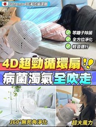 日本🇯🇵 Yohome 4D全方位淨化直流循環扇