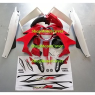 YAMAHA Y125 Y125Z Y125ZR Y125Z(N) BODY COVER SET MERAH PUTIH PETIR WITH STICKER(HLD)YAMAHA Y 125 Z Z