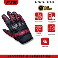 FTG CARBON GLOVE - CF-3 PRO CARBON GLOVE FOR RIDER'S SAFETY